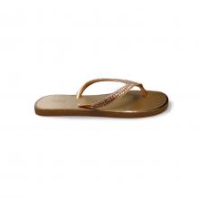 Chinelo sola micro pvc sintético cabedal Bronze - CH-2300
