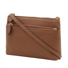 Bolsa Transversal Couro Camel - 22_17