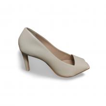 Scarpin Pelica Aberto Panna - 80870002