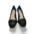 Scarpin Pelica Aberto Preto - 80870002