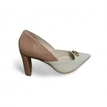 Scarpin verniz pu panna mousse - 80230035